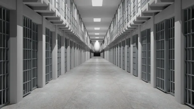 prison corridor